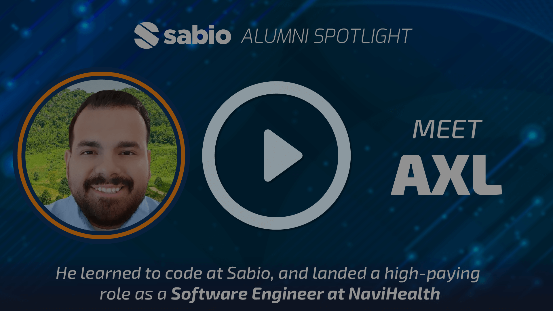 Sabio Alumni Spotlight: Axl.